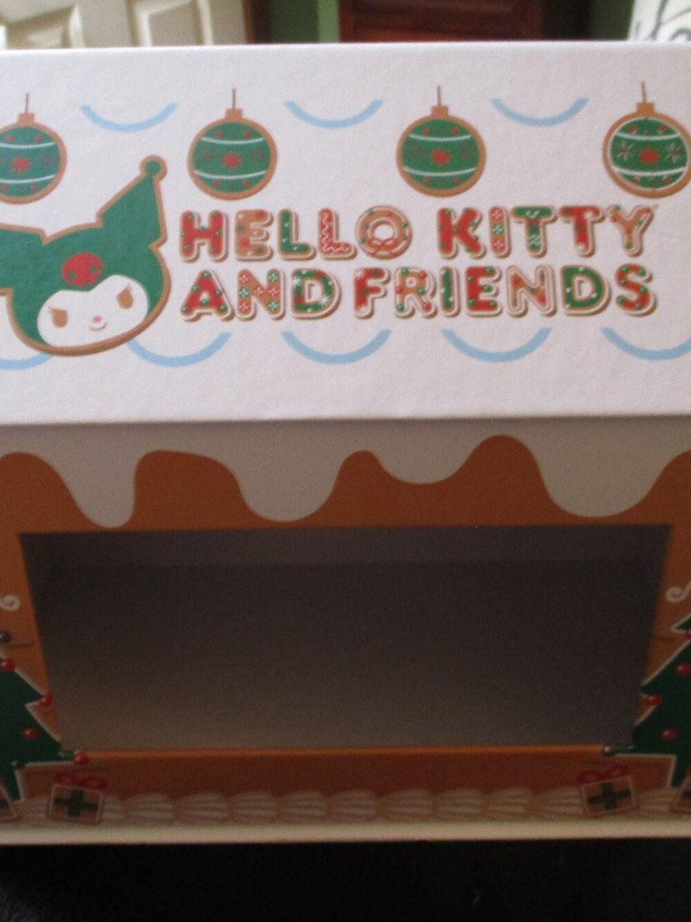 Cardboard Storage Gift Box Hello Kitty Christmas Holidays